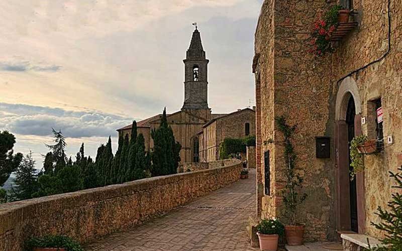 via del Casello, Pienza